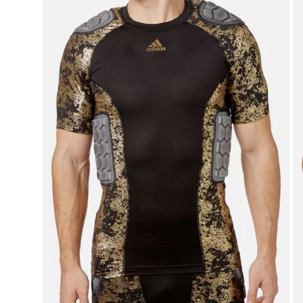 Adidas Techfit Padded Compression Integrated Foot… - image 1